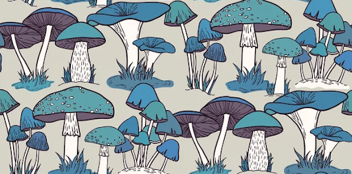 Blue Meanie Mushroom